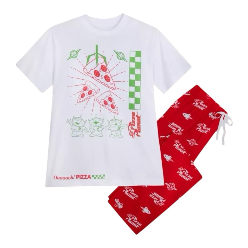 Disney Parks ~ Original ~ Pizza Planet Sleep Set for Men  – Toy Story
